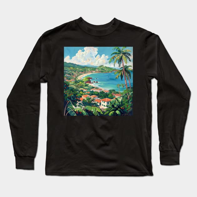 Grenada Long Sleeve T-Shirt by ComicsFactory